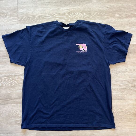 Simply Southern"My heart belongs in Florida"Graphic Short Sleeve T-Shirt-Size XL - Picture 2 of 5